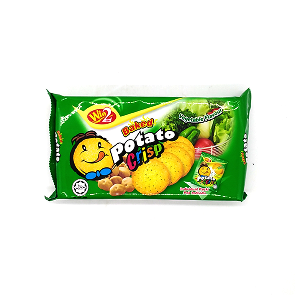 Win2 Baked Potato Crisp Vegetable Flavour 90g
