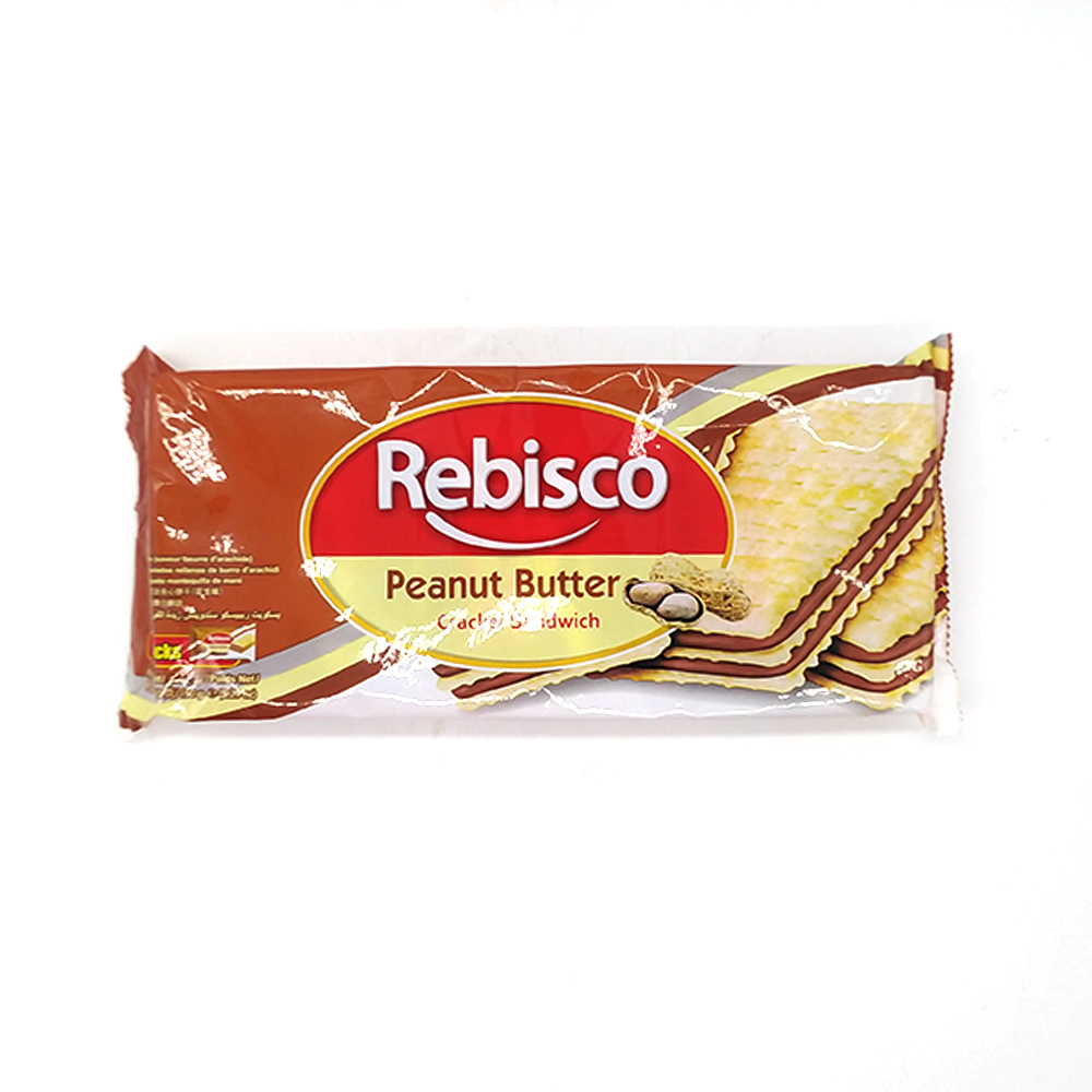 Rebisco Peanut Butter Crackers Sandwich 6's 150g
