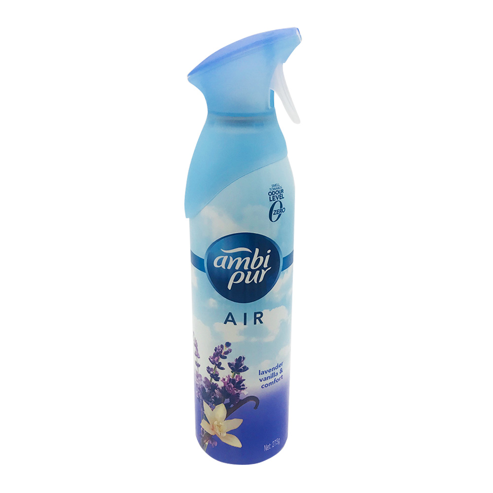 Ambi Pur Air Freshener Spray Lavender Vanilla & Comfort 275g