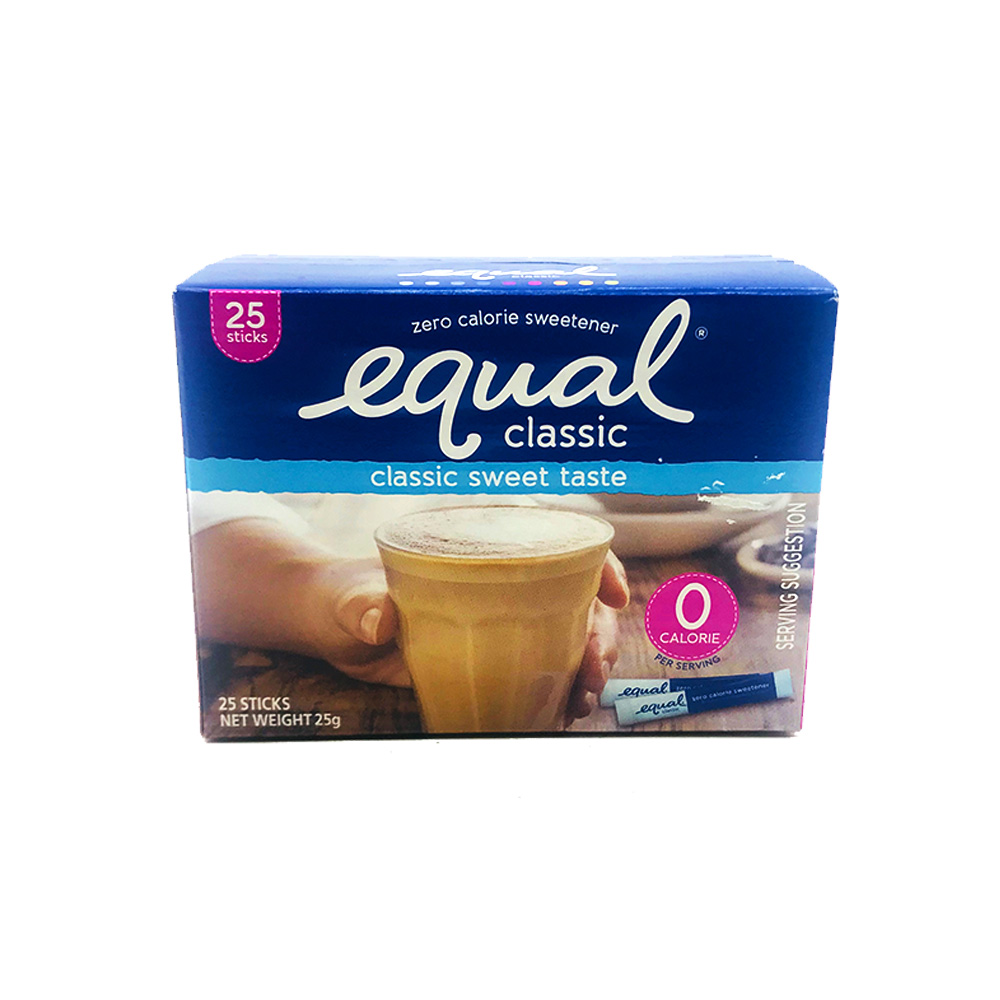 Equal Zero Calorie Sweetener Classic 25's 25g