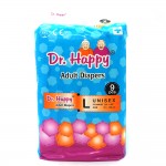 Dr.Happy Adult Diapers Large 9's (29" 59" Size 75) 150cm