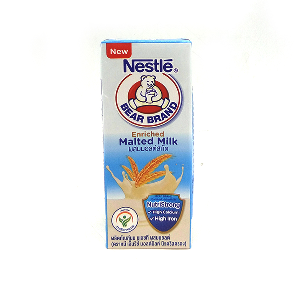 Nestle Bear Brand Enriched Malted Milk 180ml