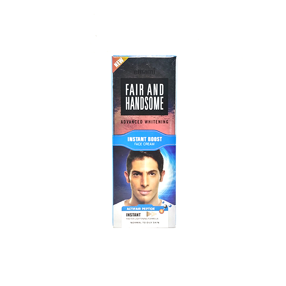 Emami Fair And Handsome Advanced Whitening Cream Instant Boost 50g