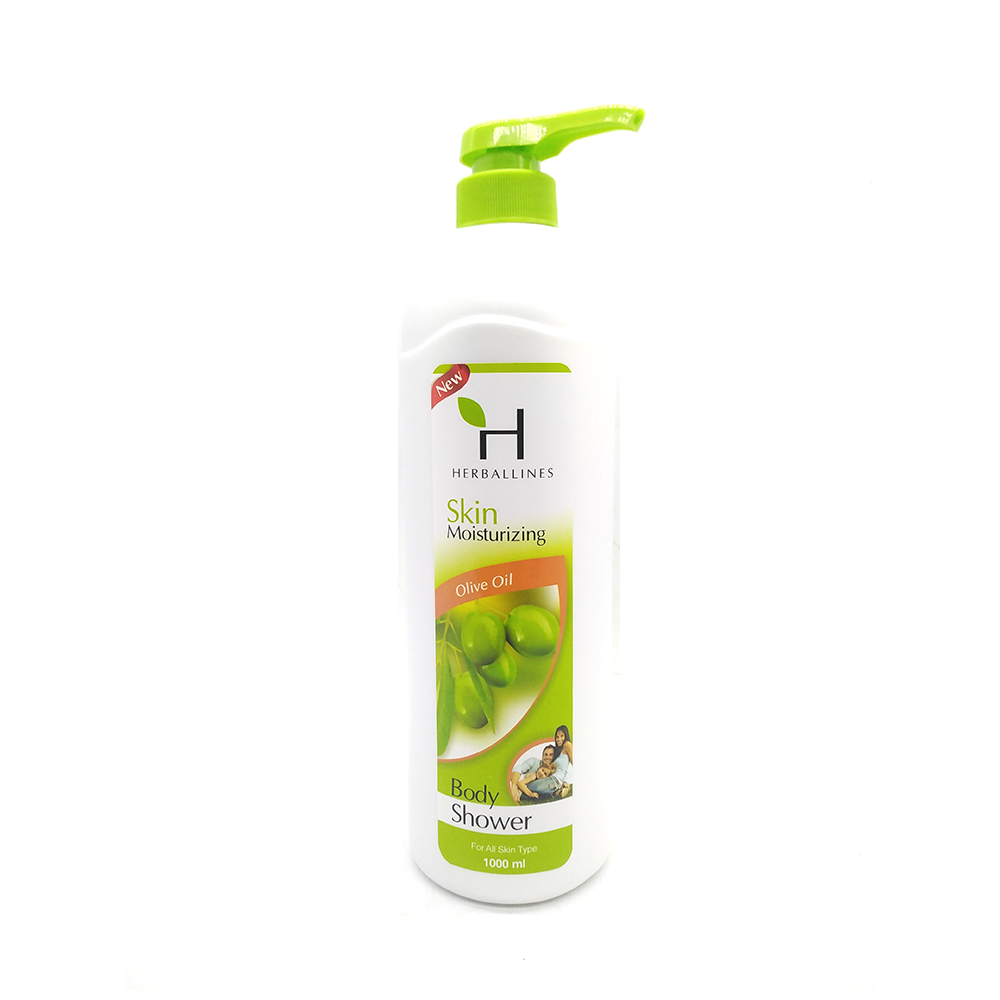 Herballines Skin Moisturizing Body Shower Olive Oil 1000ml