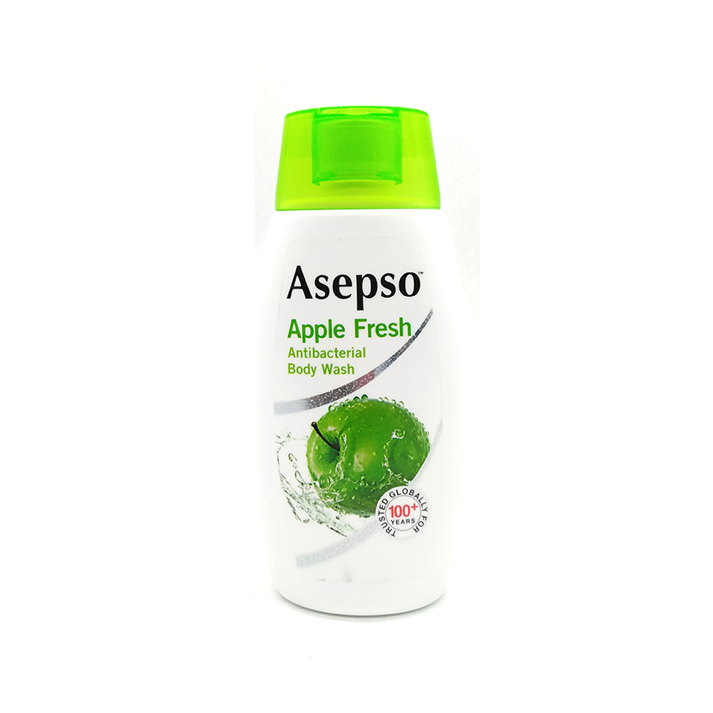 Asepso Anti-Bacterial Body Wash Apple Fresh 250ml