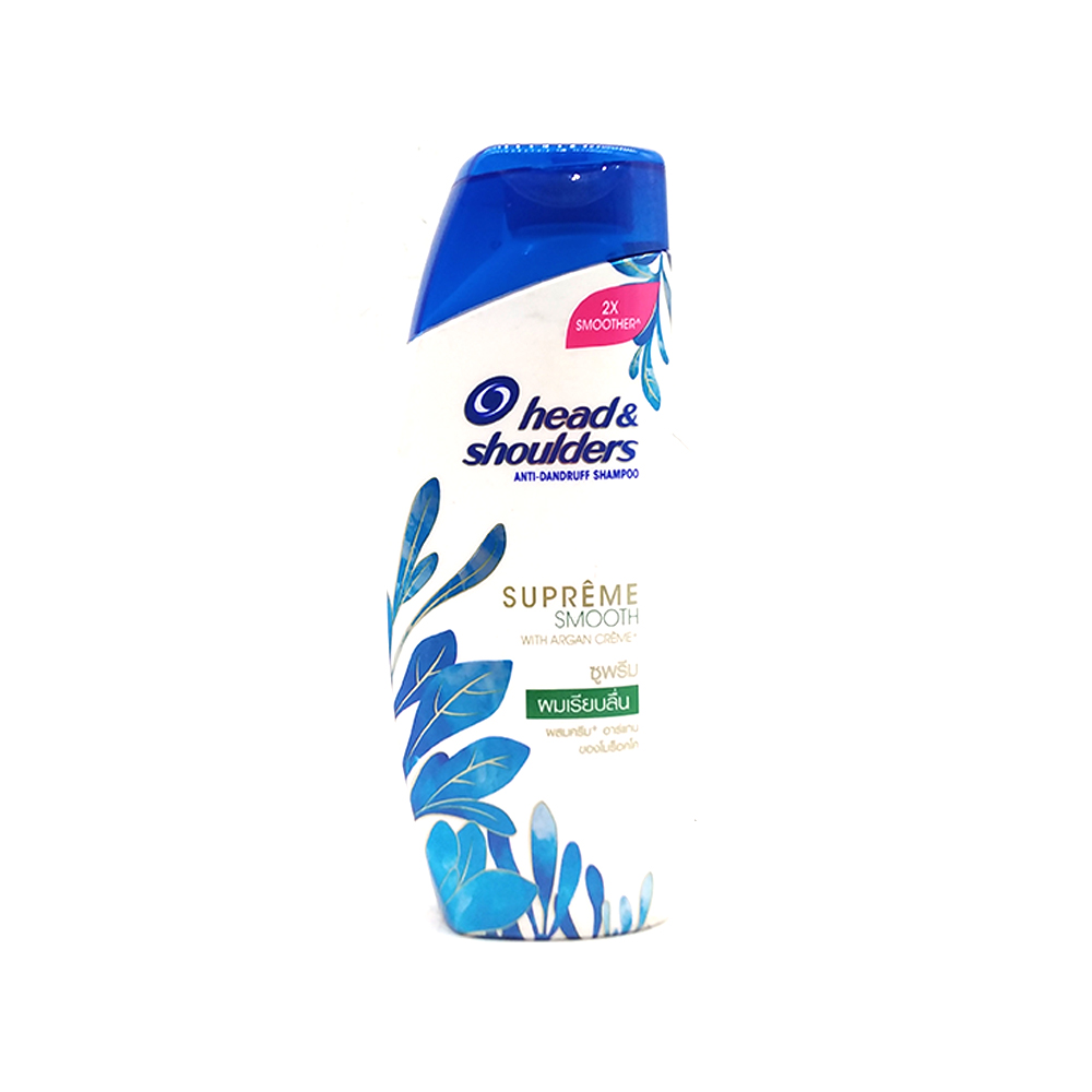 Head & Shoulder Anti-Dandruff Shampoo Supreme Smooth With Argan Crème 170ml