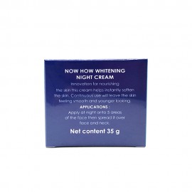 Now How White Glow Whitening Night Cream 35g NCCNNG