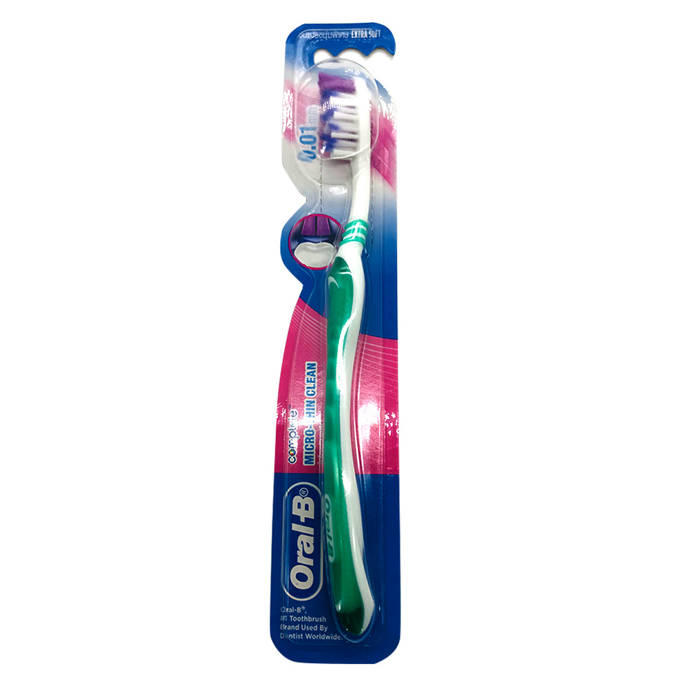 Oral-B Toothbrush Complete Micro-Thin Clean Extra Soft