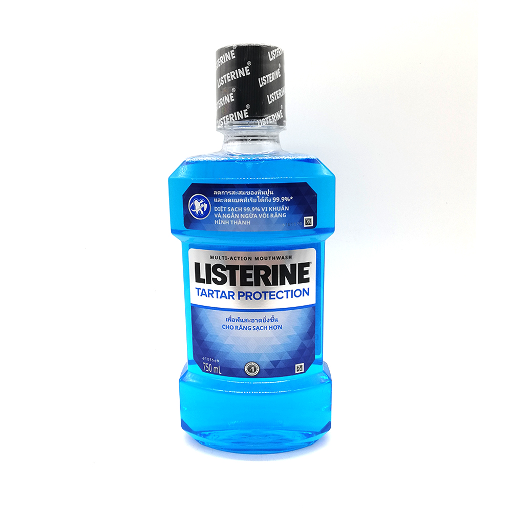 Listerine Mouthwash Tartar Protection 750ml