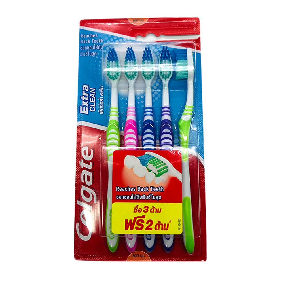Colgate Toothbrush Extra Clean Soft 5's