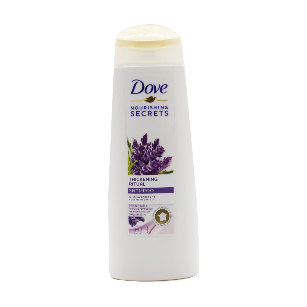 Dove Thickening Ritual Shampoo With Lavender And Rosemary Extract 160ml