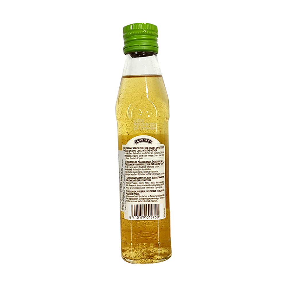 Unfiltered Organic Apple Cider Vinegar 250ml