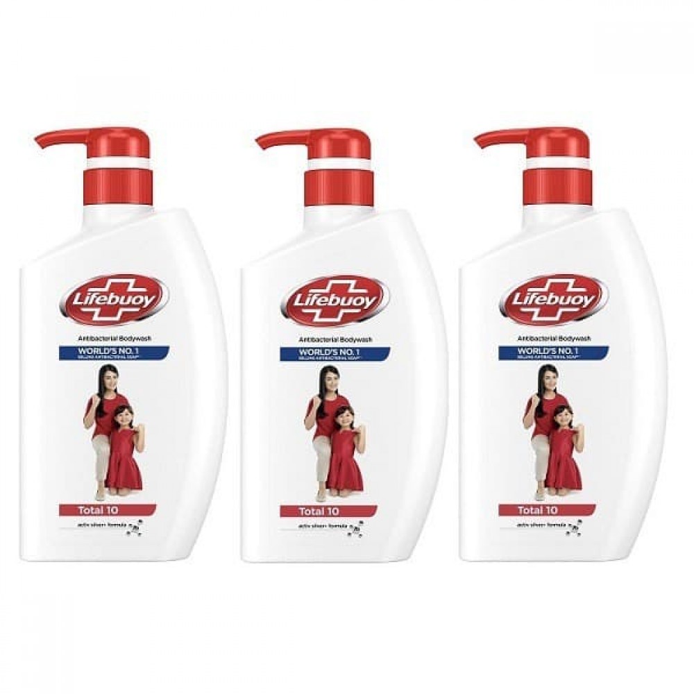 Lifebuoy Body Wash Total 10 500ml