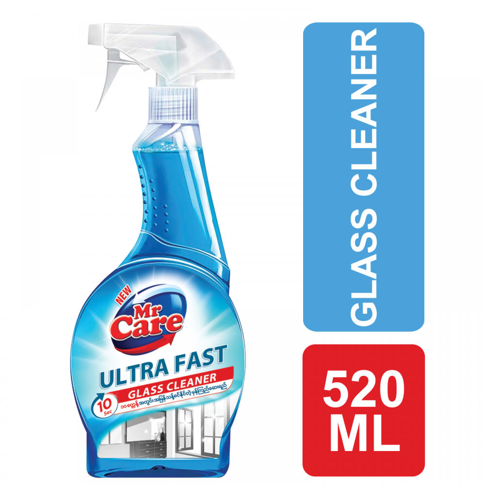 Mr Care Ultra Fast Glass Cleaner 520ml