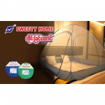 Sweety Home Single Mosquito Net 3'x5" Blue