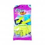 Poly Glove Brite Extra Long Size-M No-3-3933-2