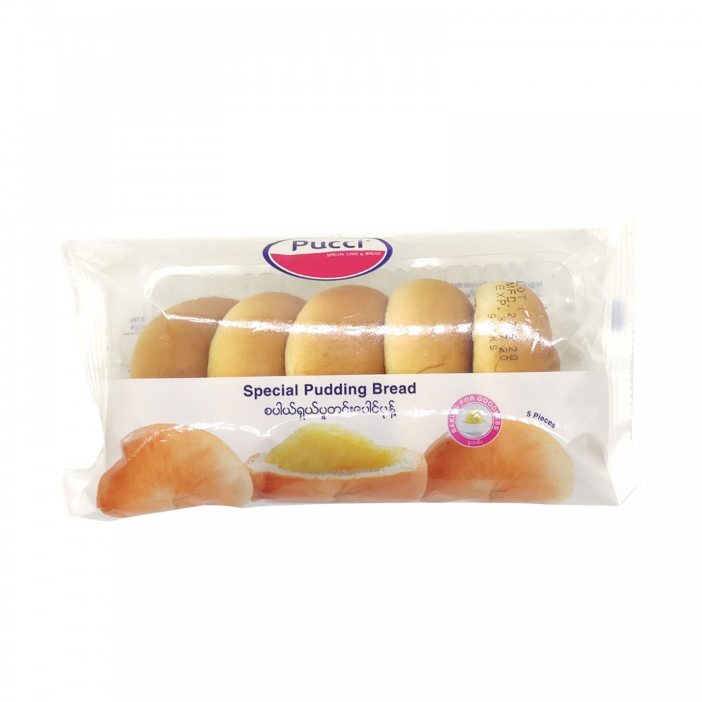 Pucci Special Pudding Bread 5 pieces