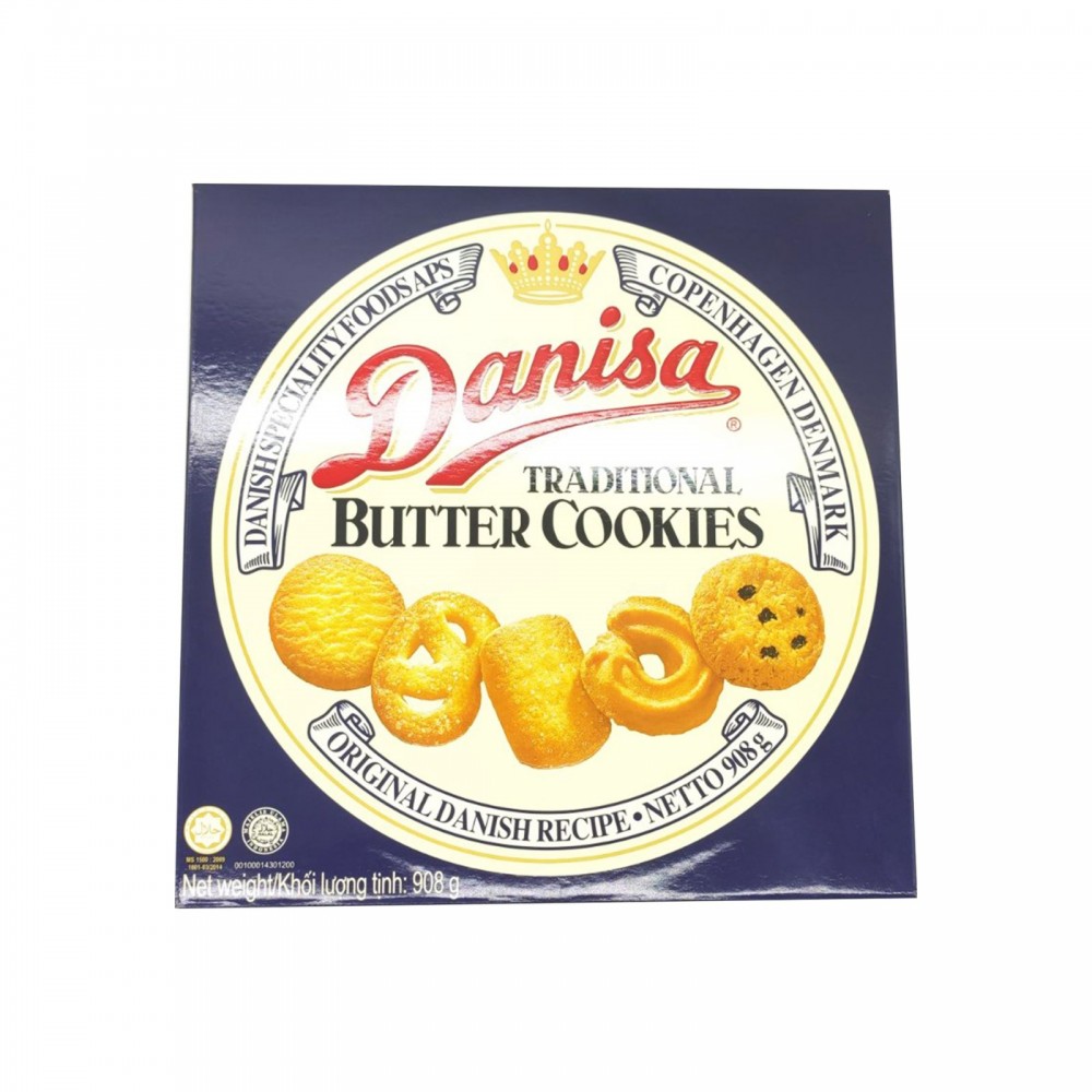Danisa Traditional Butter Cookies 908g