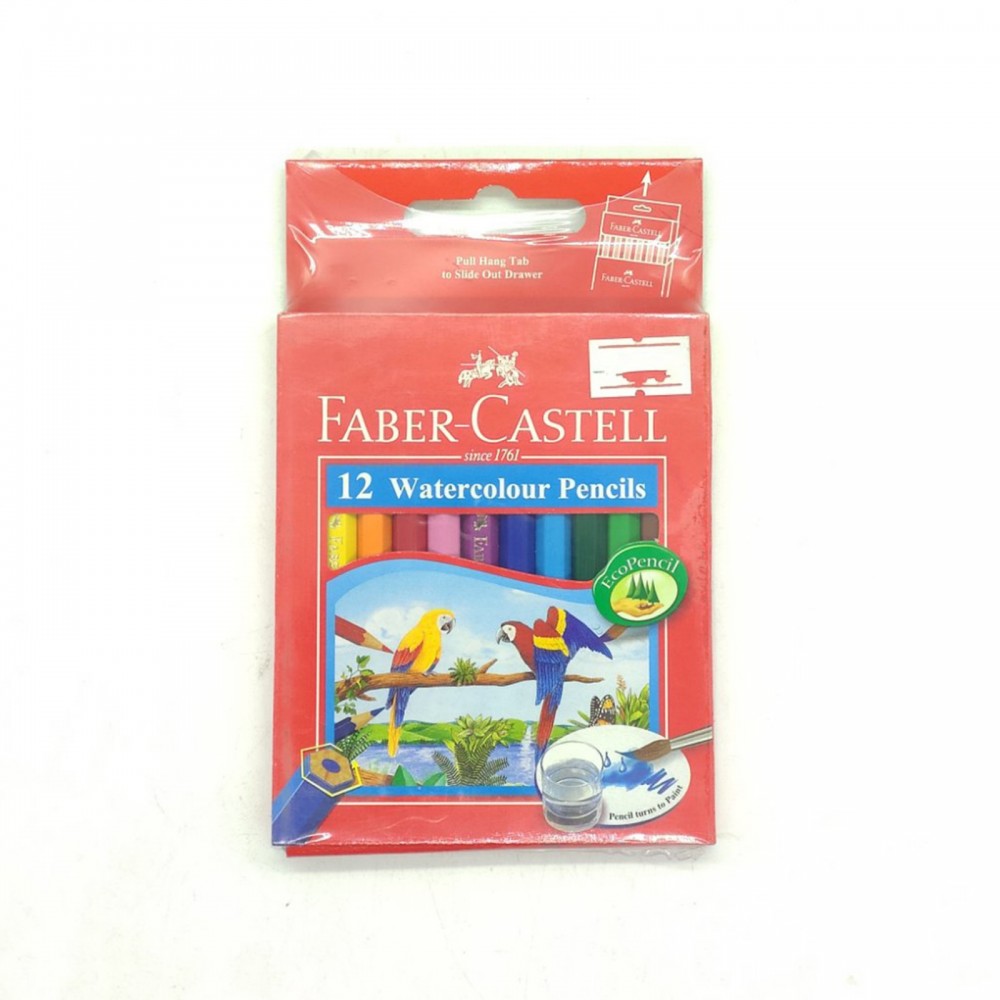 Faber-Castell Watercolour Pencils 12pcs