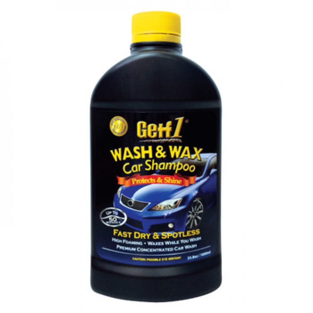 Geh-1 Wash & Wax Car Shampoo 1000ml