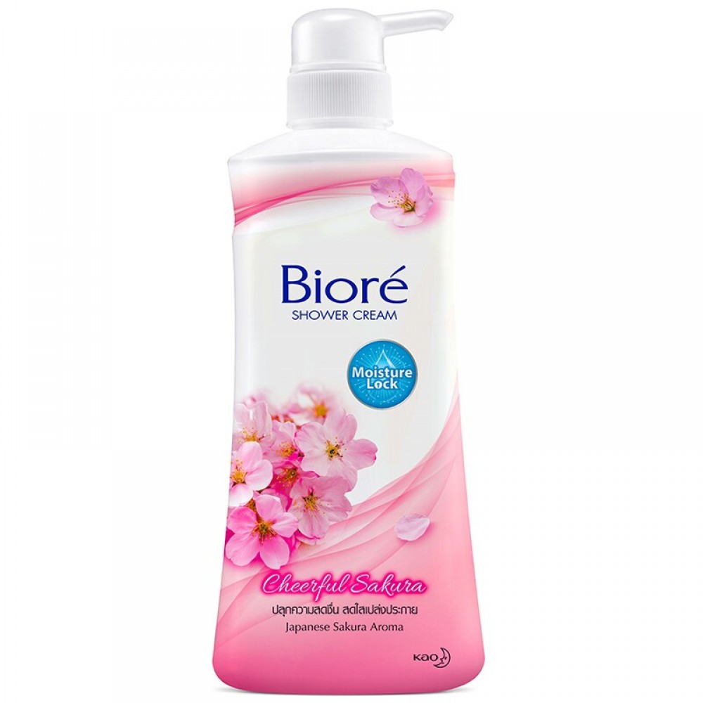 Biore Sakura Shower Cream 550ml