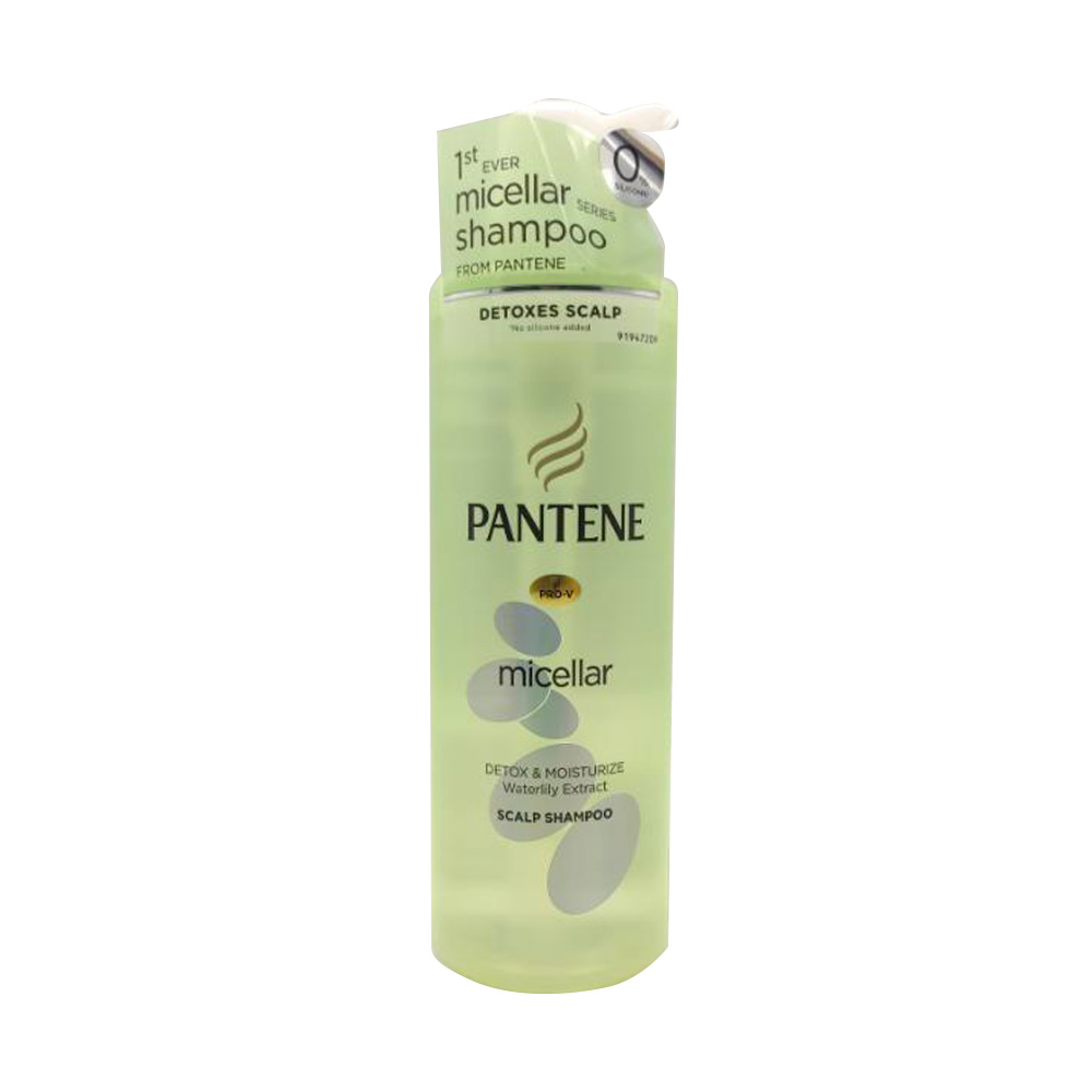 Pantene Micellar Detox & Moisturize Waterlily Extract Scalp Shampoo 530ml