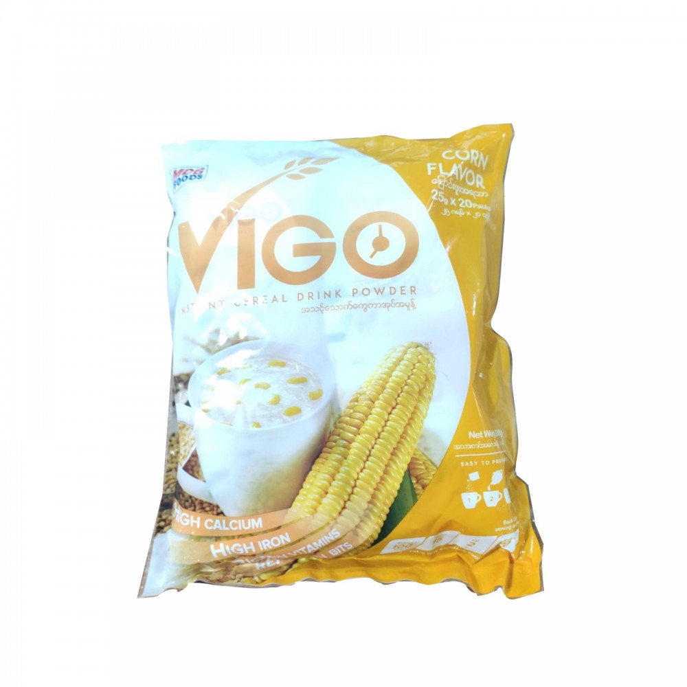 Vigo Instant Cereal Drink Powder Corn Flavor 20's 500g