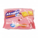 Magic Sandwich Cracker Strawberry Yoghurt Flavored Cream 24packs