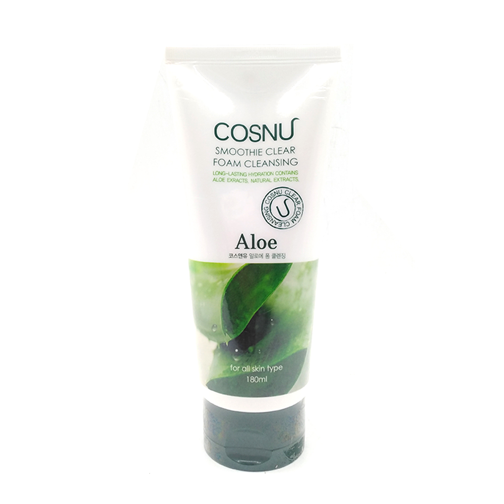 Cosnu Smoothie Clear Foam Cleansing Aloe 180ml