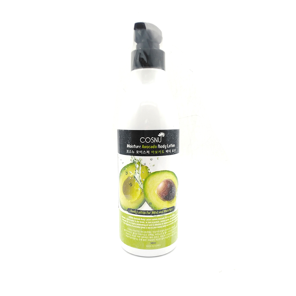 Cosnu Moisture Avocado Body Lotion 500ml