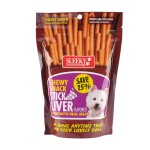 Sleeky Dog Food Chewy Snack Stick Liver Flavored 175g