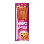 Sleeky Dog Food Chewy Snack Liver Flavored 50g