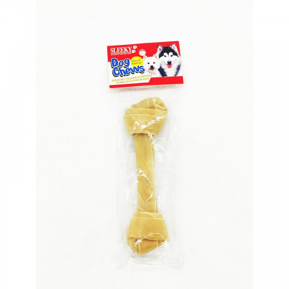 Sleeky Dog Chews Natural Rawhide 75g