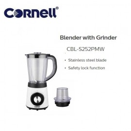 Cornell 1.5L Blender with Grinder CBLS252PMW 