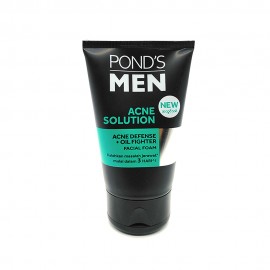Pond's Men Facial Cleanser Acne Solution Defense+ Oil Fighter 100g