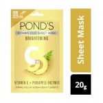 Pond's Vitamin C Pineapple Enzymes Sheet Mask 20g