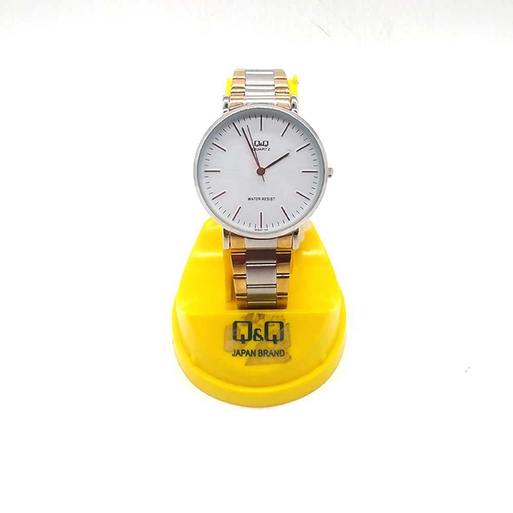 Q&Q Men Watch WA-9025 (Sliver&Gold)