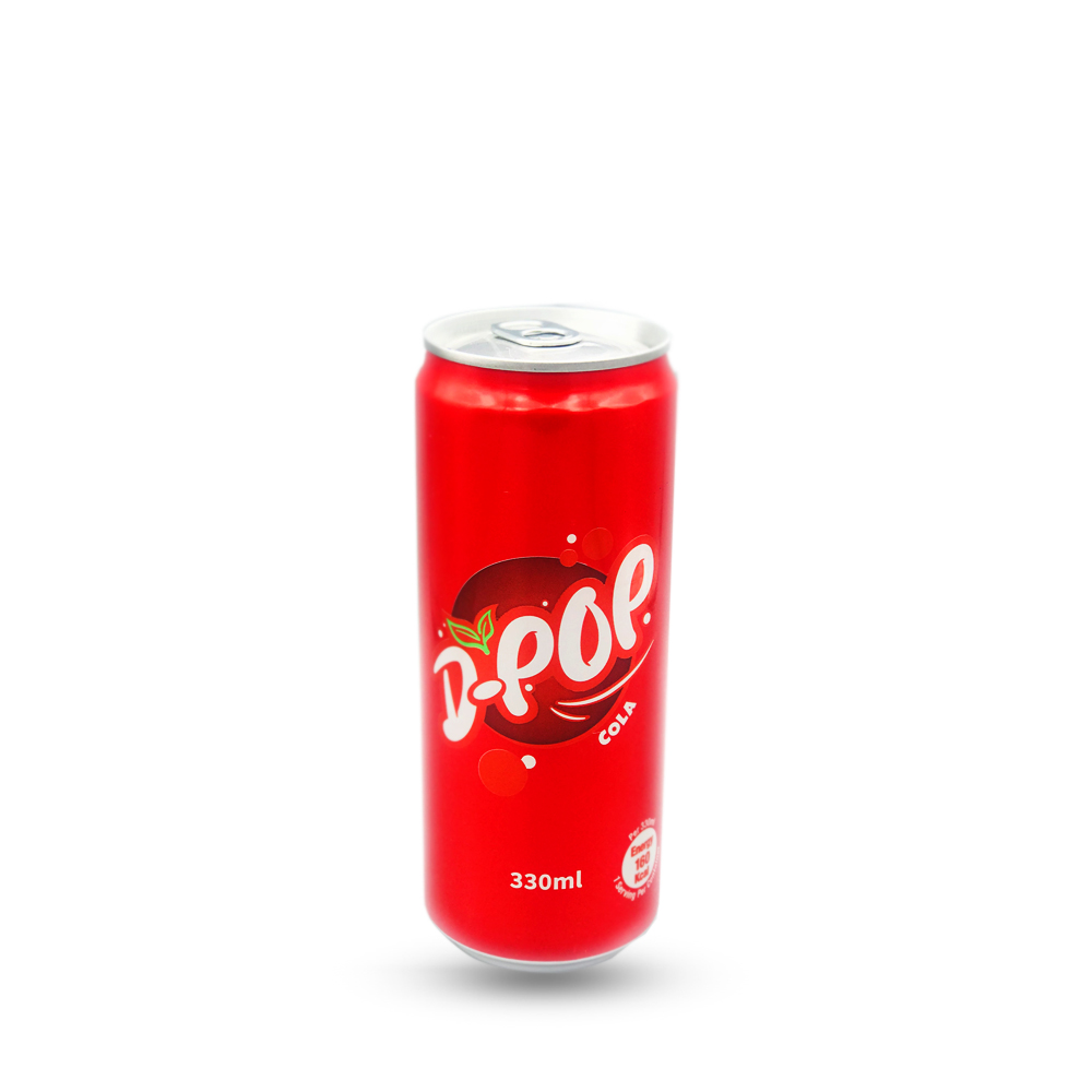  D-Pop Cola 330ml (Can)