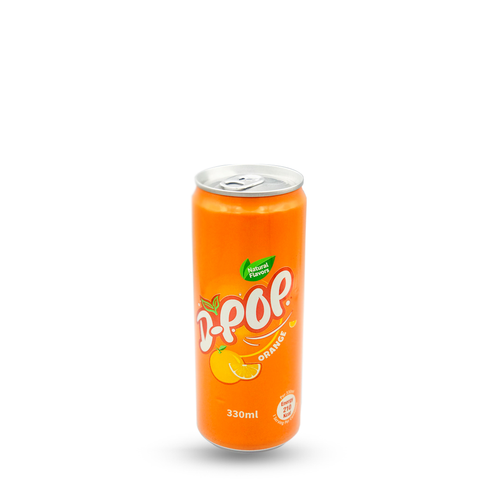  D-Pop Orange 330ml (Can) 