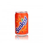 Sunkist Orange Drink 330ml (Can)