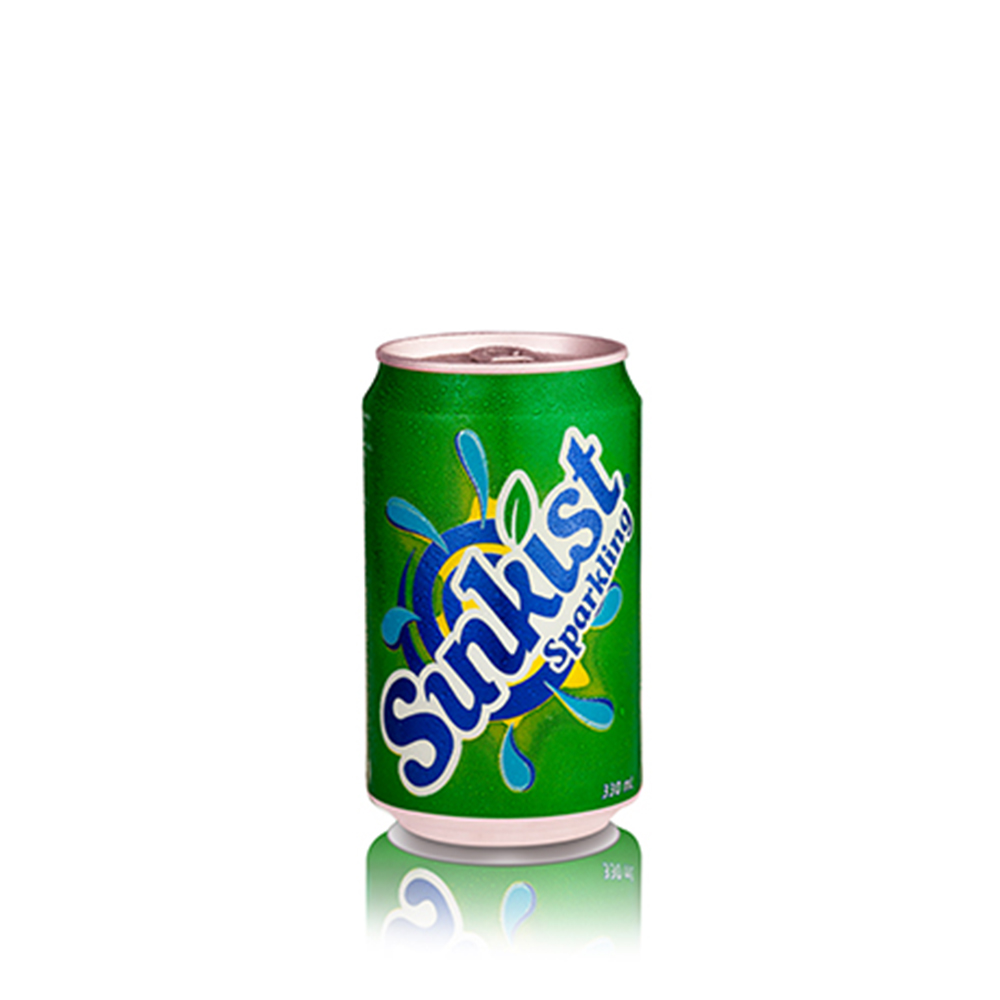 Sunkist Sparkling Drink 330ml (Can)