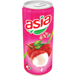  Asia Lychee Juice With Pulp 250ml 