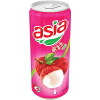 Asia Lychee Juice With Pulp 250ml 