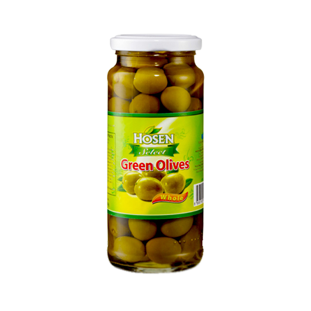 Hosen Select Green Olives Whole 350g