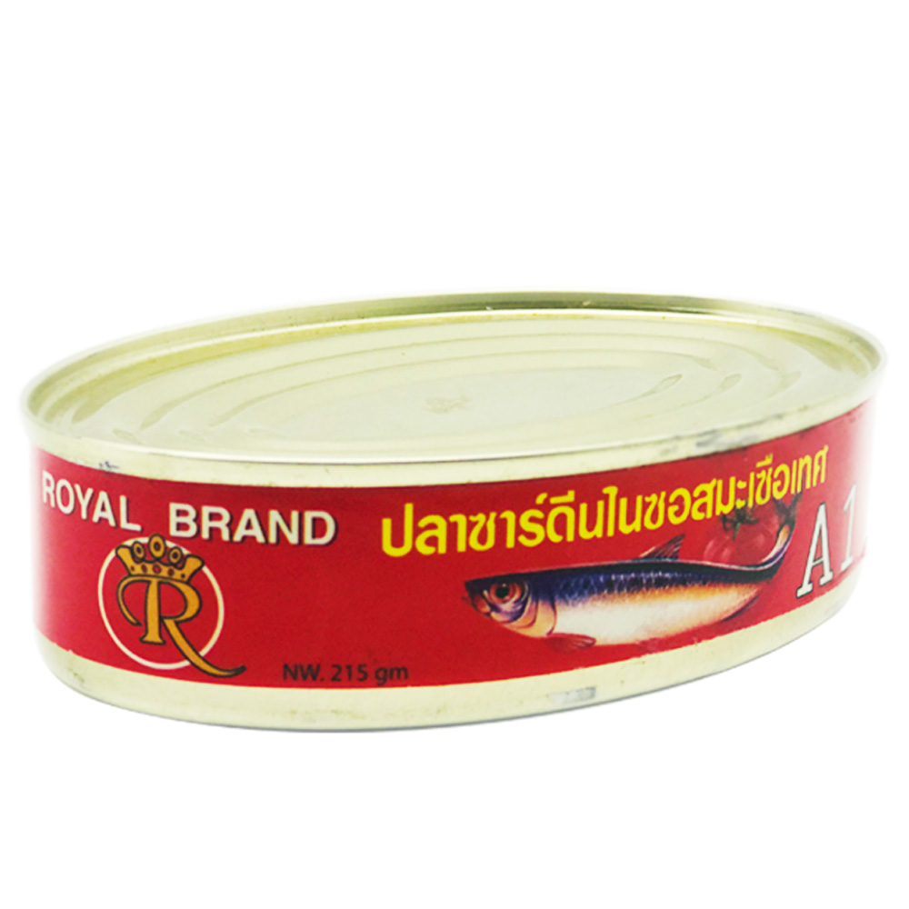 Royal Brand A1 Sardines In Tomato Sauce 215g