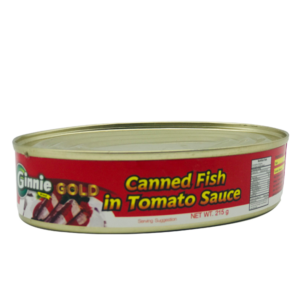 Ginnie Gold Sardine In Tomato Sauce 215g