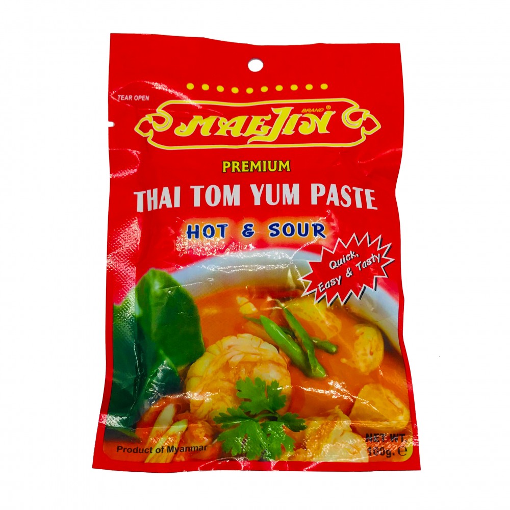 Maejin Thai Tom Yum Paste Hot & Sour 100g