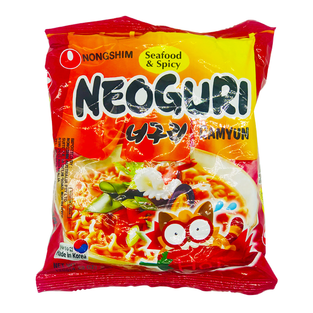 Nongshim Neoguri Ramyun Noodle Seafood & Spicy 120g