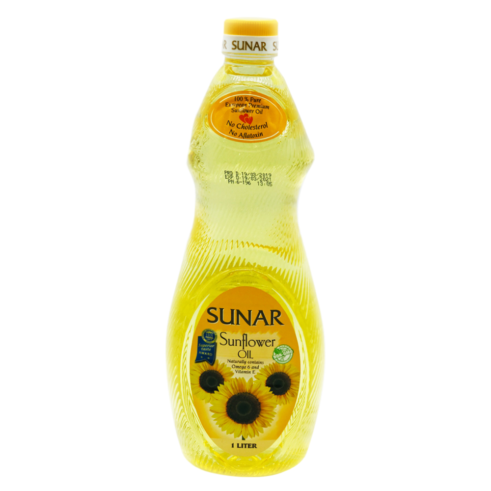 Sunar Sunflower Oil 1ltr