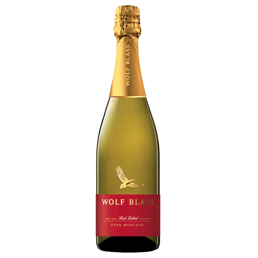Wolf Blass Red Lable Collection Pink Moscato Wine 750ml